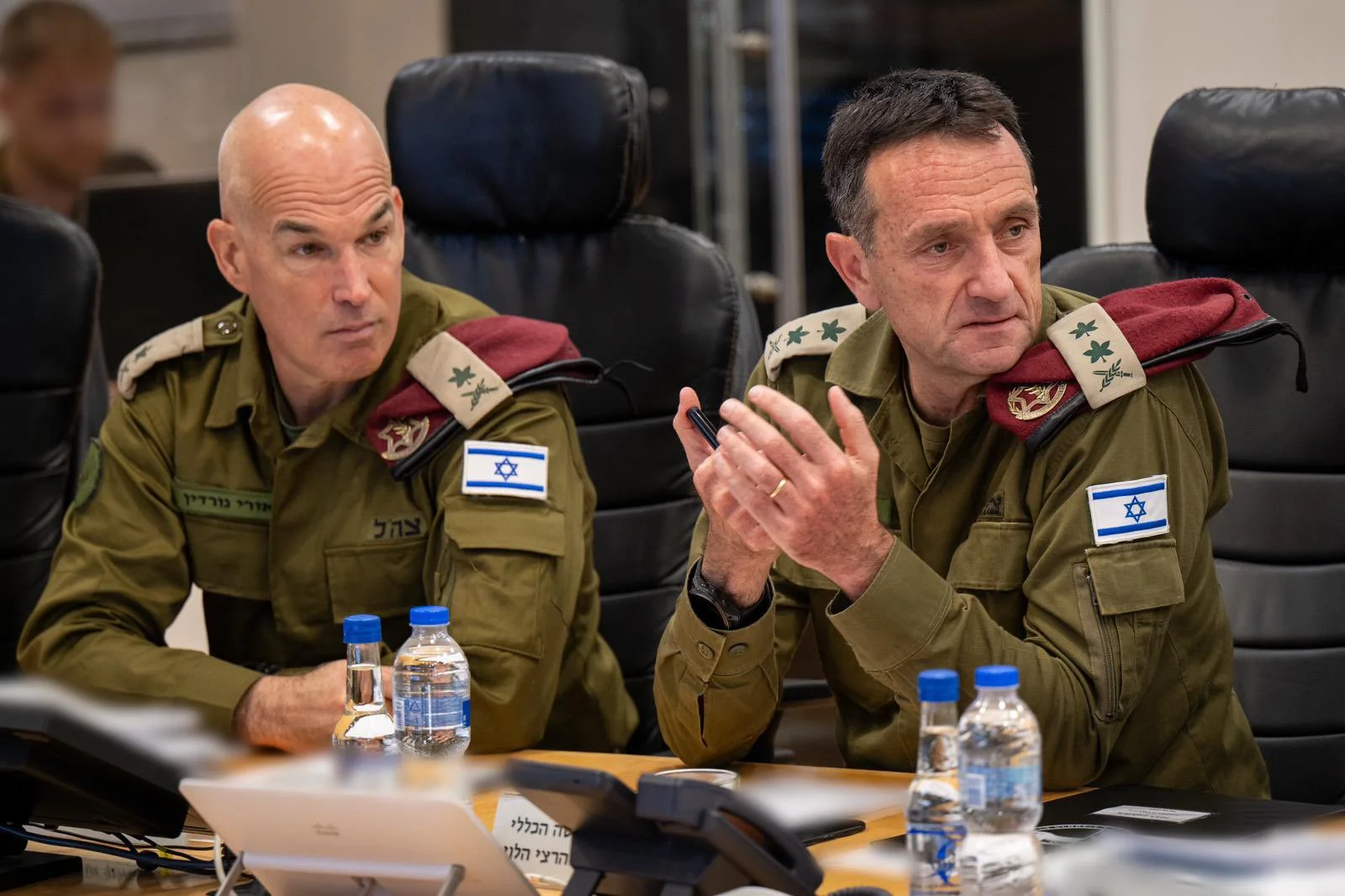 תיעוד מהערכת המצב עם הרמטכ"ל קודם החיסול הדרמטי