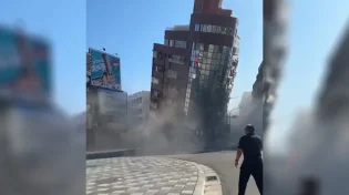 רעידת אדמה בטייוואן, צפו ברגעים המפחידים