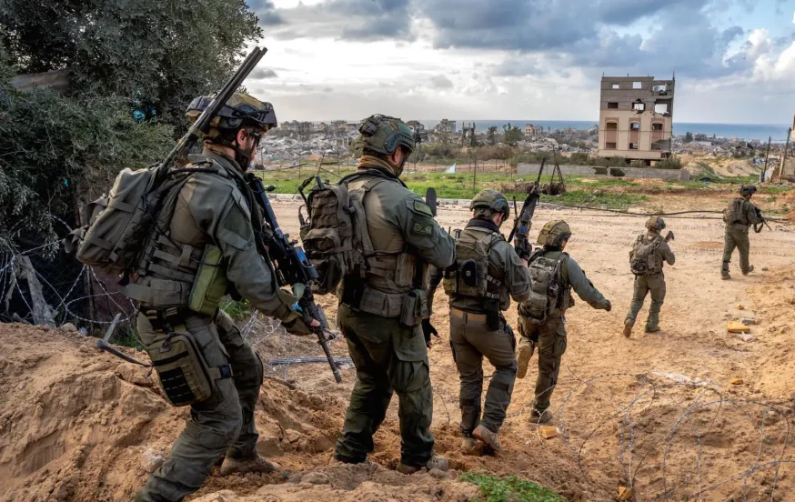 לוחמי צה"ל ברצועת עזה לוחמי צה"ל ברצועת עזה