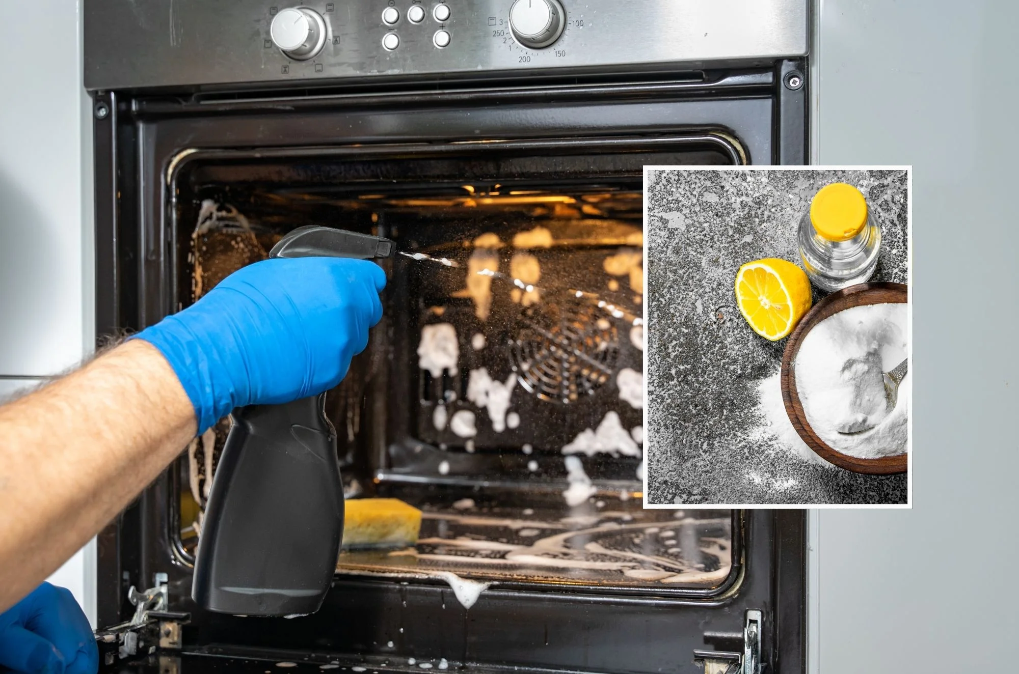 שני רכיבים בלבד, ואתם מבריקים את התנור באופן בלתי יאומן 