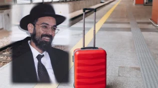 שני בחורים גנבו לה את המזוודה. אבל רב אחד נחלץ לעזרתה