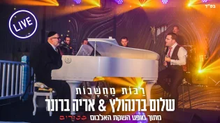 שלום ברנהולץ ואריה ברונר בדואט לייב ללהיט האייקוני