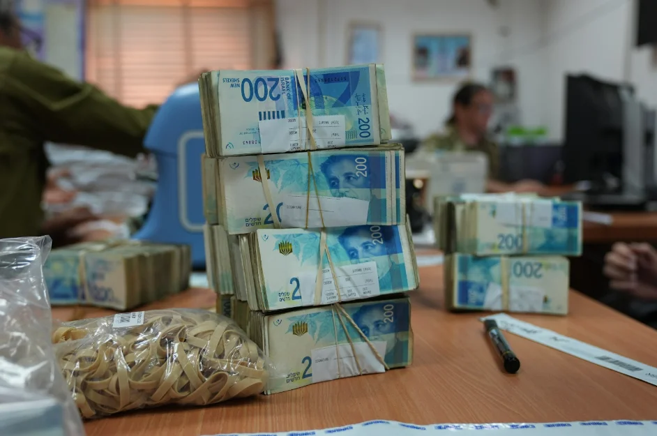 כספי הטרור שהוחרמו בעזה