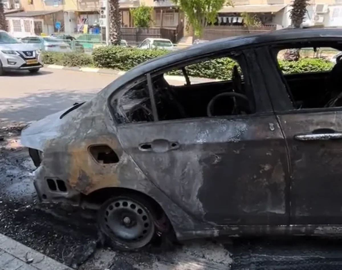 רכב נשרף וזו ההשגחה העליונה רכב נשרף וזו ההשגחה העליונה
