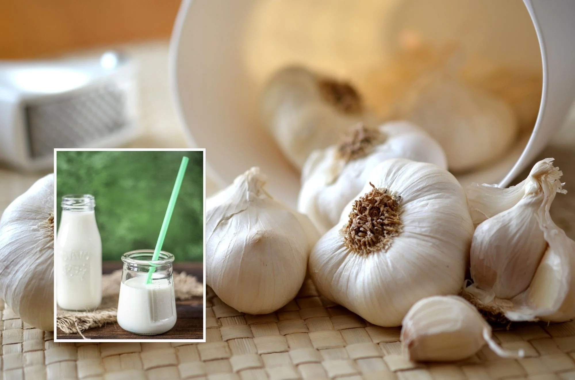 למה כדאי להוסיף מעט שום לכוס חלב, ולשתות מדי בוקר?