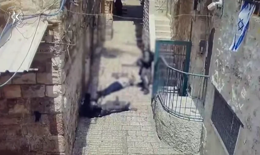 רגעי חיסול המחבל