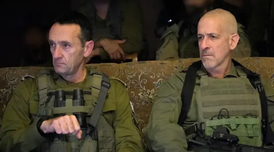 הרמטכ"ל וראש השב"כ בחאן יונס.