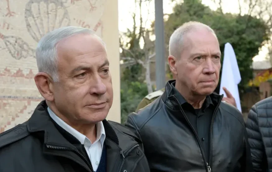 נתניהו וגלנט.