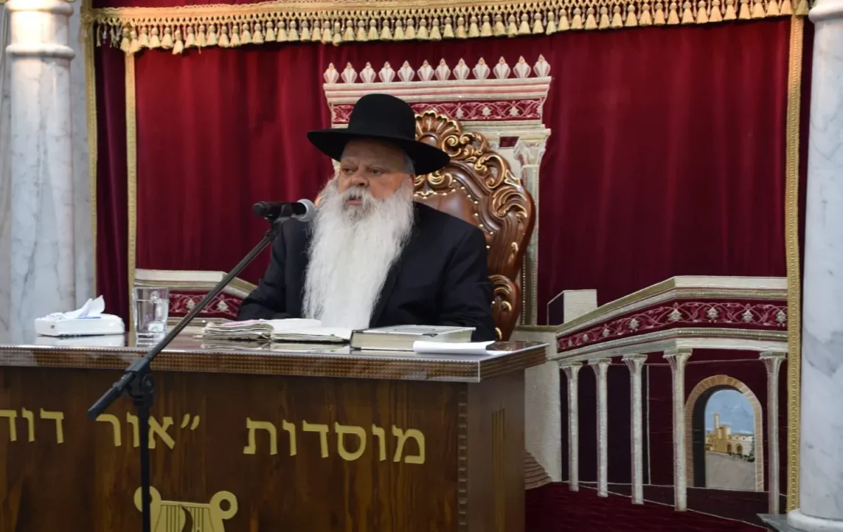 בשורה משמחת: הגאון הרב דניאל זר חוזר