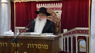 בשורה משמחת: הגאון הרב דניאל זר חזר