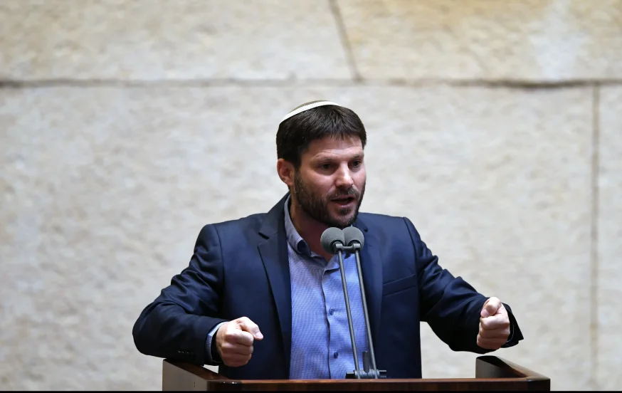 השר בצלאל סמוטריץ'. השר בצלאל סמוטריץ'.
