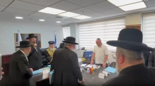 מועצת הרבנות בתפילה להשבת החטופים. צפו