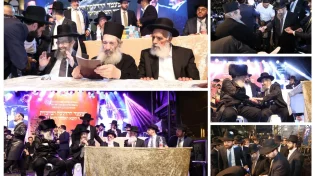 ההדלקה המרכזית בבני ברק בראשות מרנן ורבנן ואישי ציבור