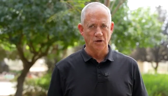 השר בני גנץ. 