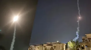 תיעוד מטורף: יירוט כטב"ם בשמי לאילת