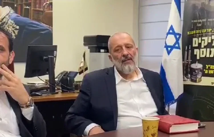 יו"ר ש"ס אריה דרעי יו"ר ש"ס אריה דרעי