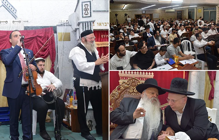 מזכי הרבים בהילולה הענקית מזכי הרבים בהילולה הענקית