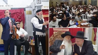 מזכי הרבים בהילולה הענקית