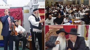 מזכי הרבים בהילולה הענקית