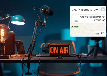 שוב זה קורה: התרגשות במהלך השידור חי בערוץ 2000