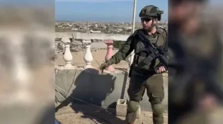 הלוחם הרים את הדגל בעזה: "יונף כאן לנצח"