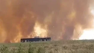 הצפון בוער: כך זה נראה לאחר ירי הטילים 