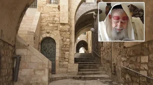"חכם בן ציון אבא שאול ואני למדנו תורה יחד תחת פגזי הירדנים"