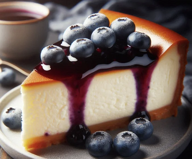 עוגת שמנת אוכמניות מיוחדת לשבועות