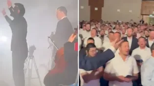 אלפי הורים וילדים התכנסו לשירה ותפילה לקראת שבועות 