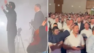 אלפי הורים וילדים התכנסו לשירה ותפילה לקראת שבועות 