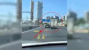 איבד שליטה או יצא מדעתו? תיעוד בלתי נתפס מהכביש 