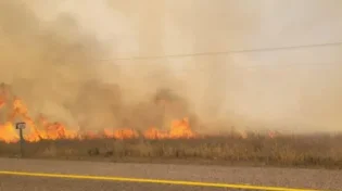 לאחר הירי הכבד של חיזבאללה: שריפות ענק משתוללות בצפון