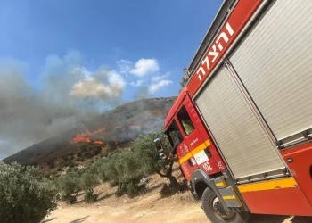 שריפות בגליל בעקבות ירי מלבנון, אזעקות גם במירון