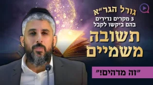 גורל הגר"א. 3 מקרים נדירים שזכו לקבל תשובה משמיים
