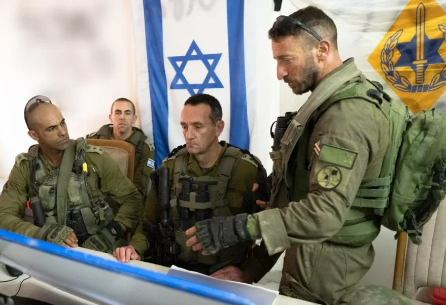 הרמטכ"ל בהערכת מצב בעזה