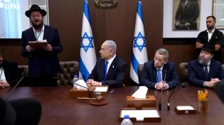 התוועדות חסידית בלשכת ראש הממשלה 