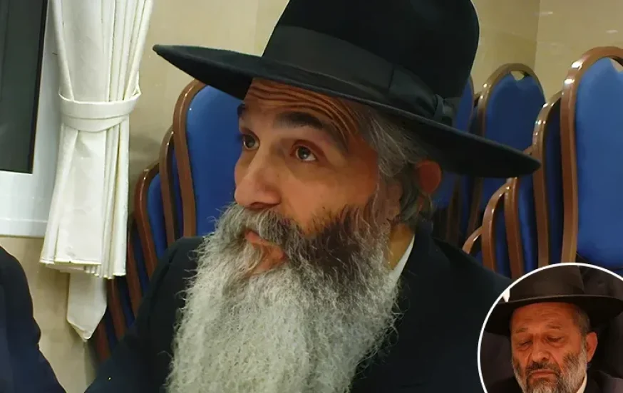 כסא דנחמתא: מכתב תנחומים מרגש מהאדמו"ר רבי דוד חי אבוחצירא ליו"ר ש"ס אריה דרעי