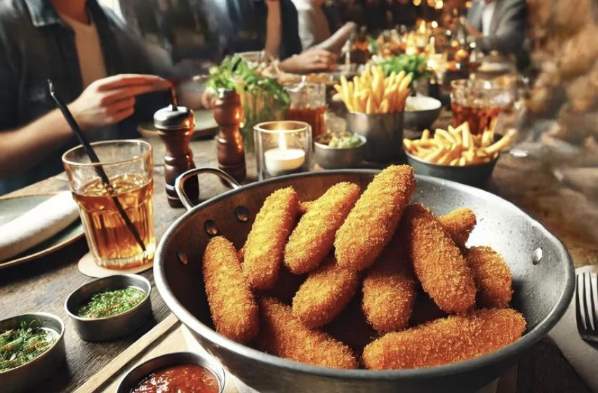 אצבעות פילה דג בציפוי פריך, עם 'טריק' מיוחד לפריכות