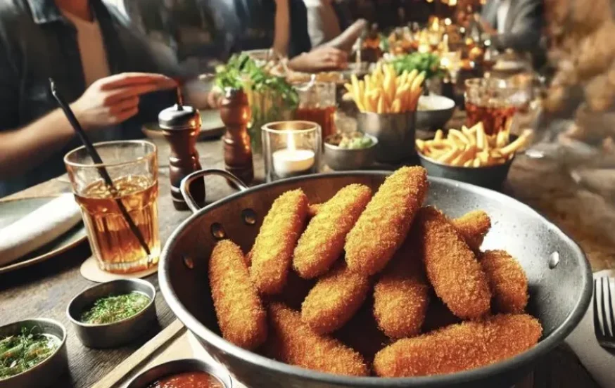 אצבעות פילה דג בציפוי פריך, עם 'טריק' מיוחד לפריכות