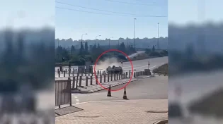 תיעוד מפחיד של מרדף משטרתי ב-443