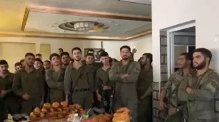 בשיא הפעילות הלוחמים קיימו חילופי מפקדים