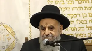 מרן ראש הישיבה הגר"מ צדקה בעצרת לזכרו של זקן המקובלים
