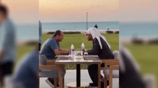 שליט דובאי ונשיא מצרים במפגש פסטורלי