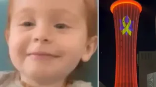 יום הולדת לכפיר ביבס: מגדל הפיקוח הפך לכתום
