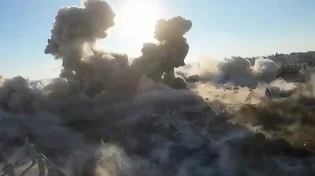 פיצוץ אדיר סמוך לציר נצרים