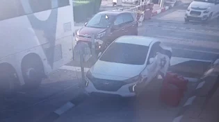 רגע הפיגוע אמש באריאל