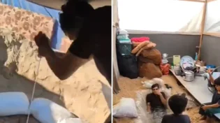 "אוהלי יוקרה" בעזה עם ברכה צמודה