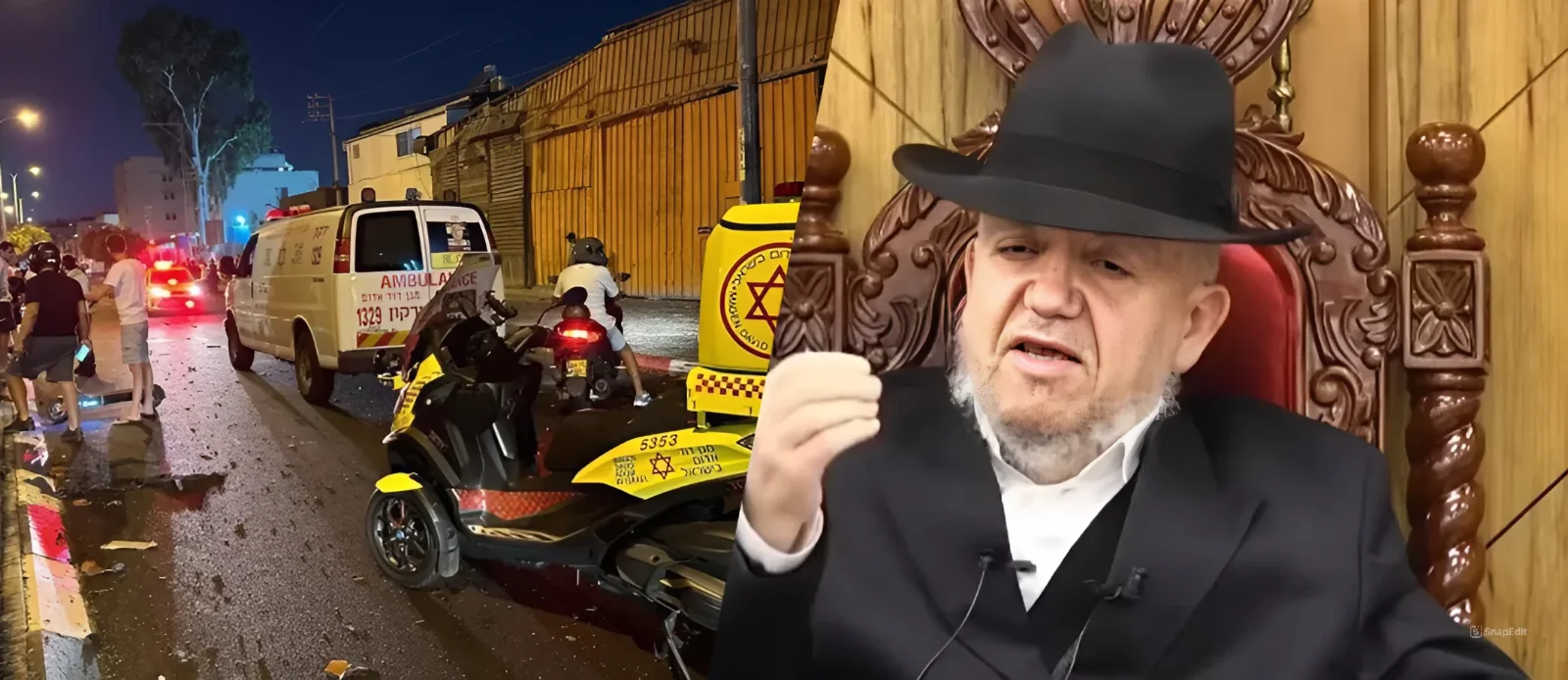 הגר"מ מאזוז: הנס בבית הכנסת בת"א - הוכחה לכוח התורה