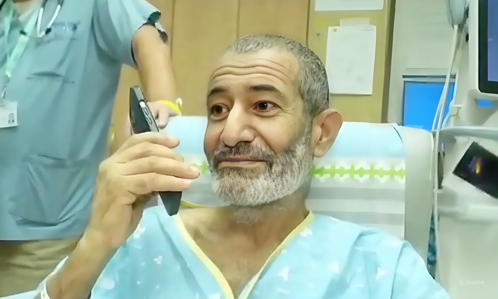 שיחת ראש הממשלה עם החטוף ששוחרר, פארחן קאדי