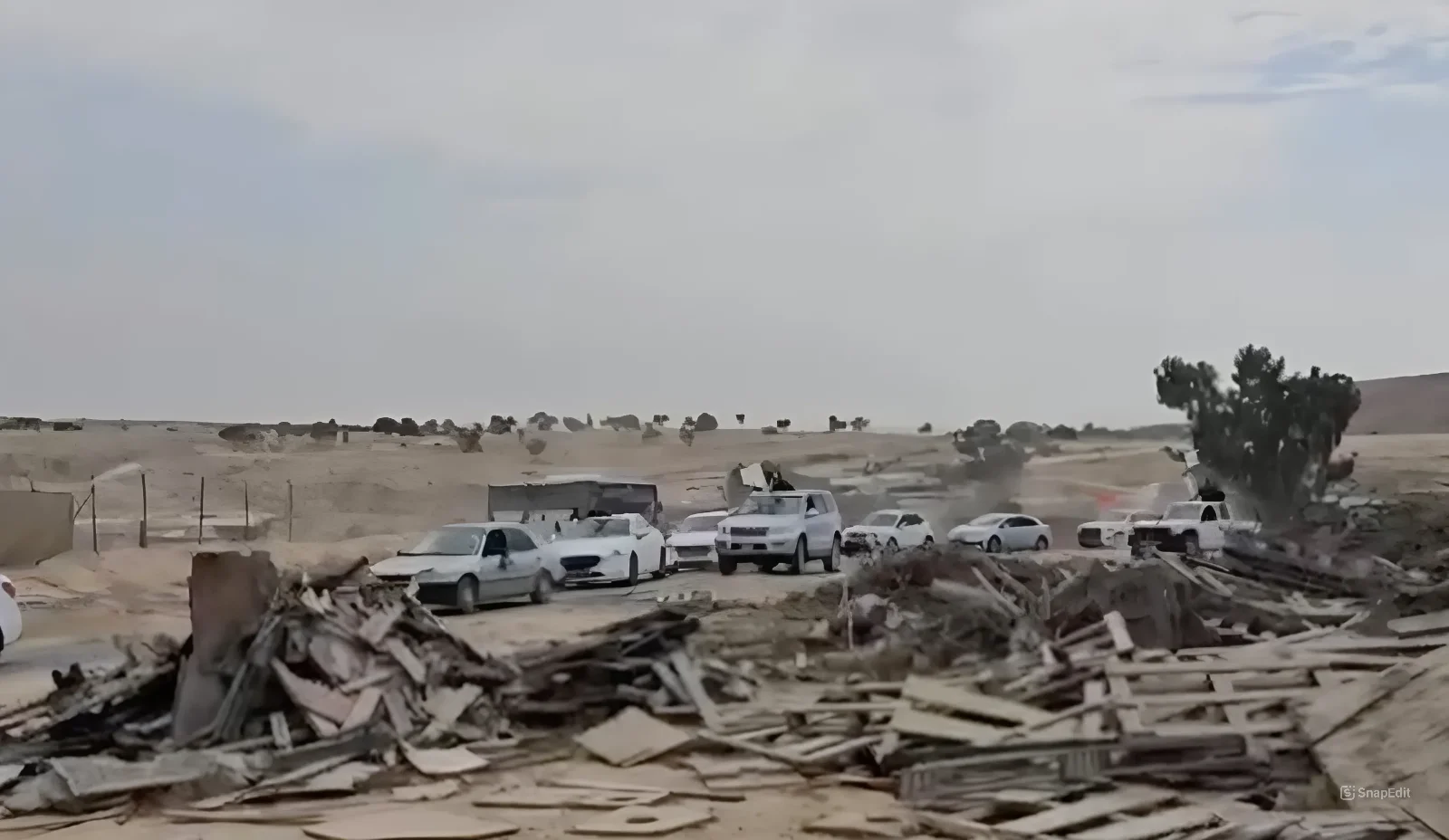 החטוף פרחאן אל-קאדי חזר לביתו בשיירה 